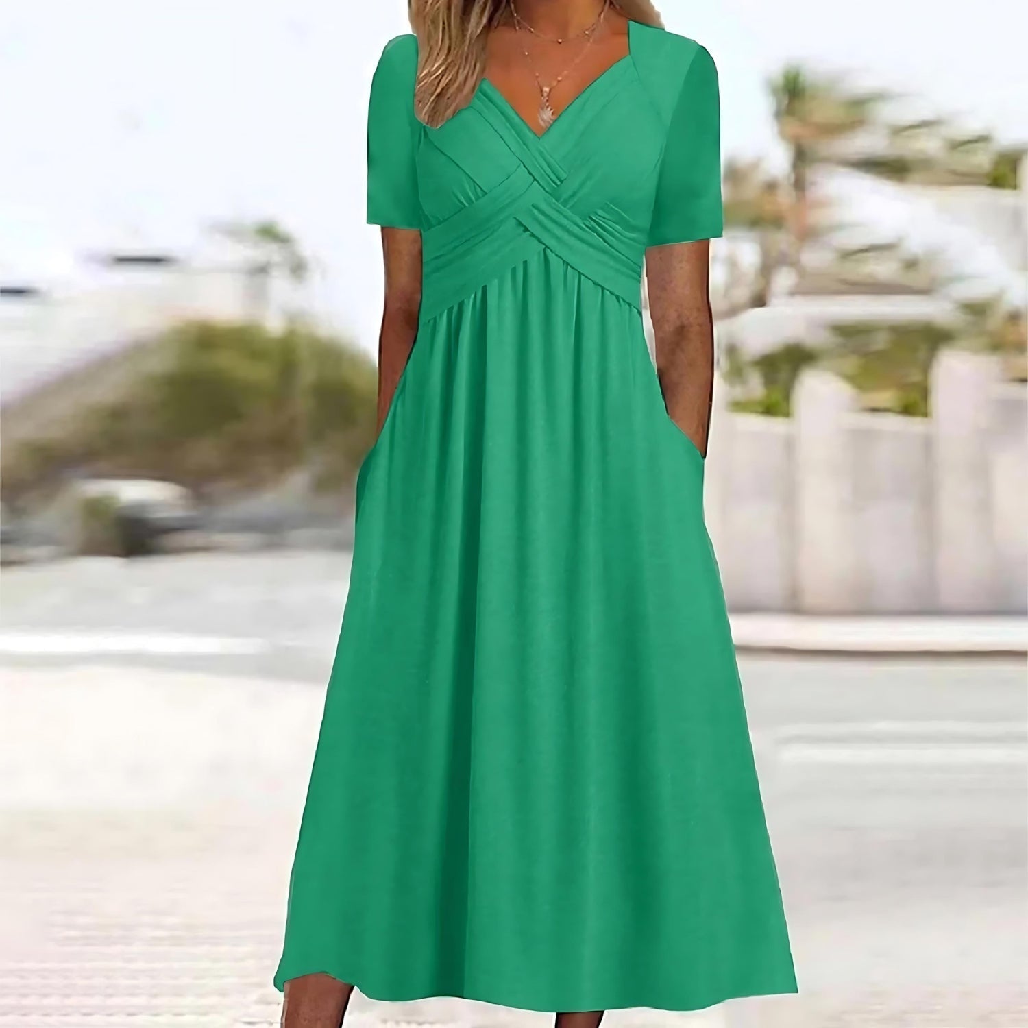 Jasmine – elegancka sukienka midi