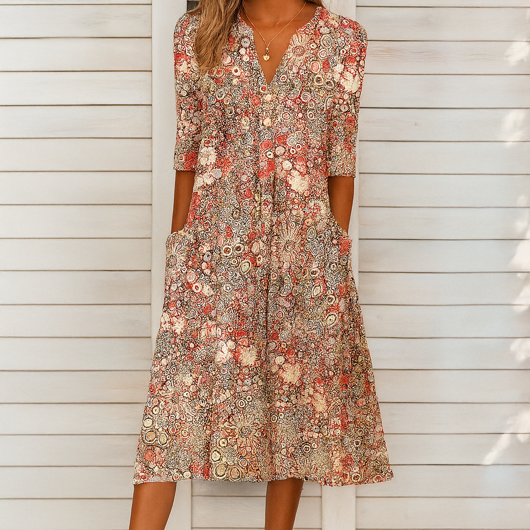 Zosia | Ponadczasowa letnia sukienka dla kobiecej elegancji