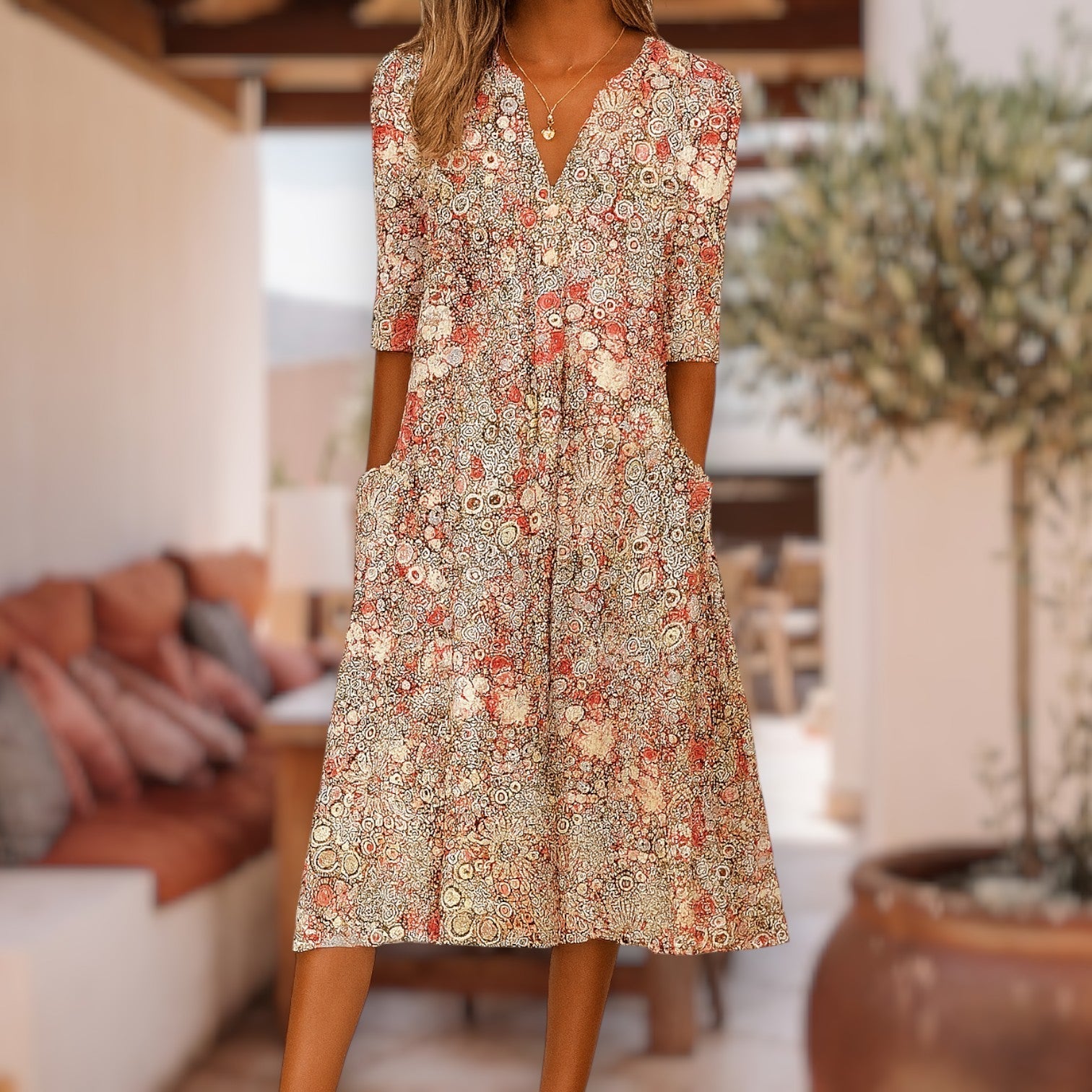 Zosia | Ponadczasowa letnia sukienka dla kobiecej elegancji