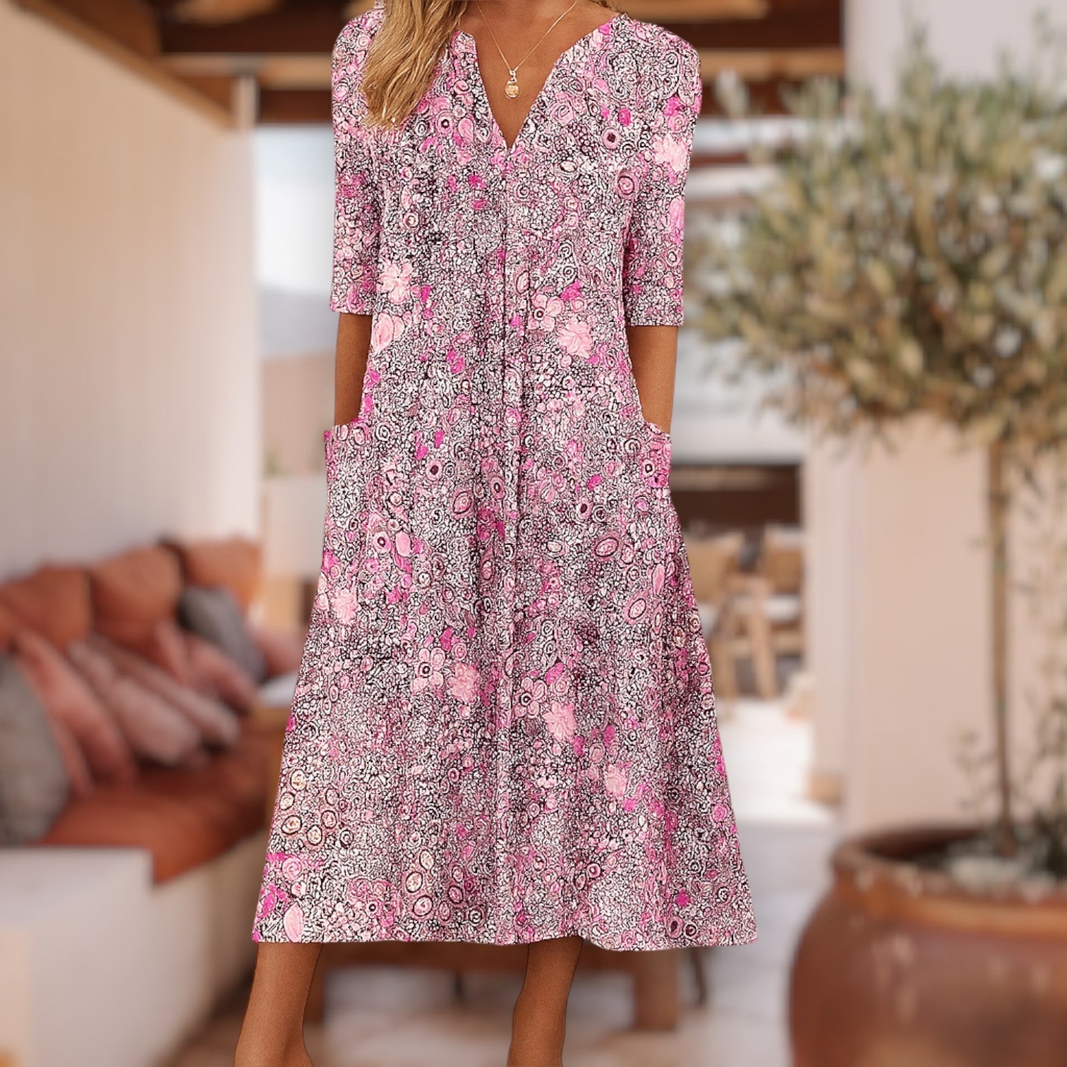 Zosia | Ponadczasowa letnia sukienka dla kobiecej elegancji