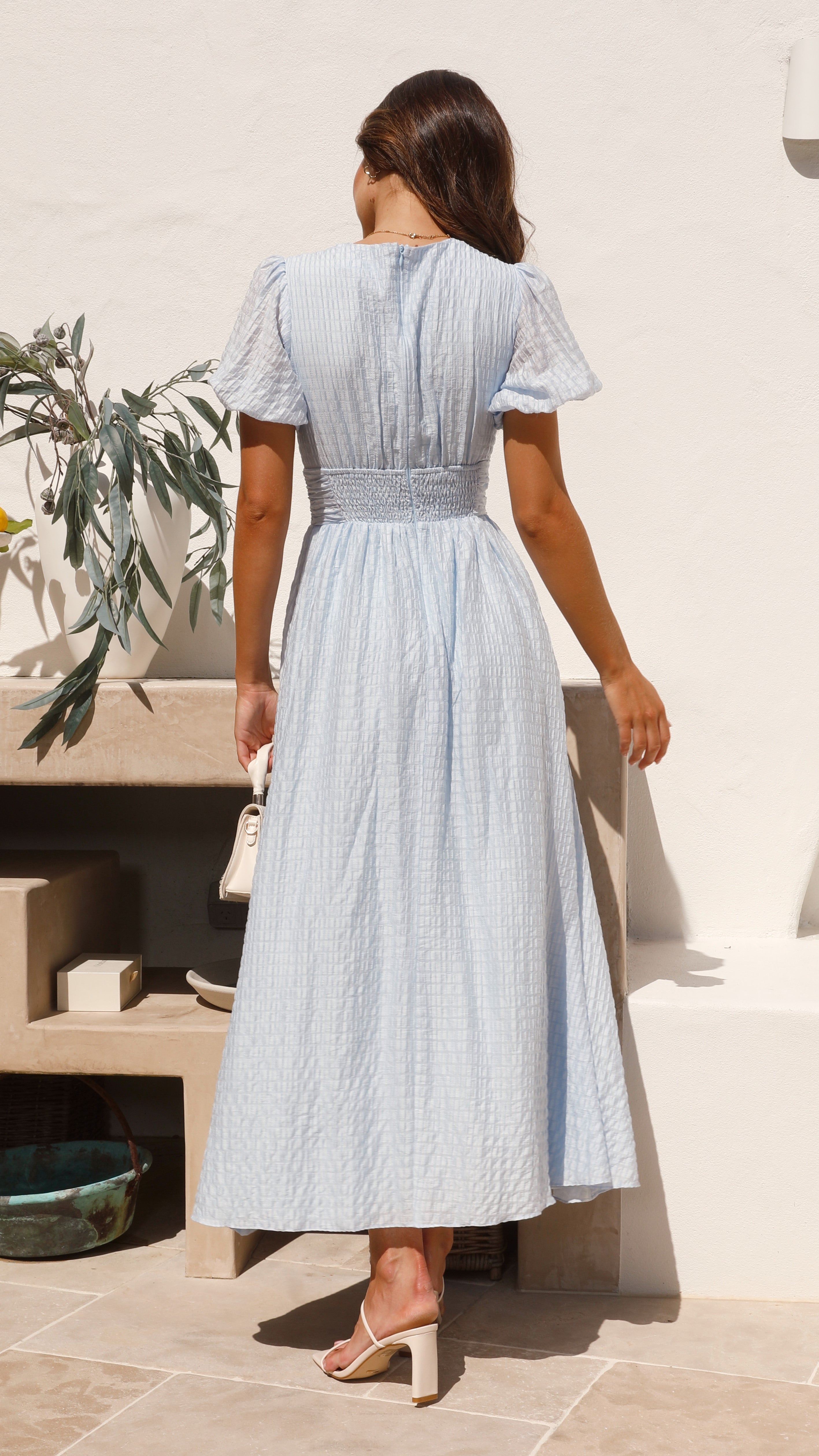 Skylar Light – długa sukienka maxi