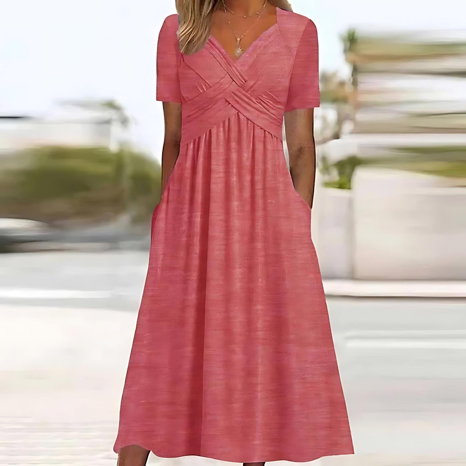 Jasmine – elegancka sukienka midi