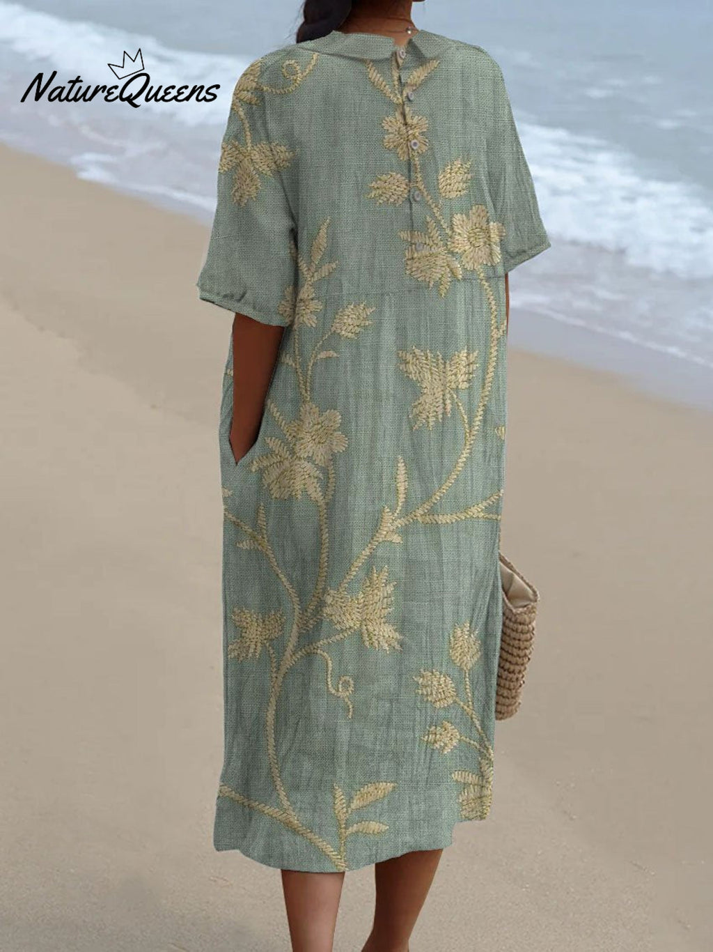 Merel | Vintage sukienka w kwiaty