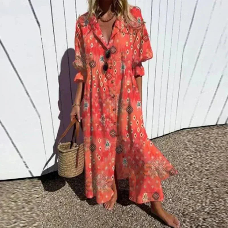 LINA | KLASYCZNA SUKIENKA BOHO