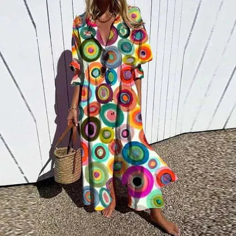 LINA | KLASYCZNA SUKIENKA BOHO